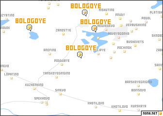 map of Bologoye