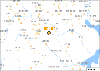 map of Bolog