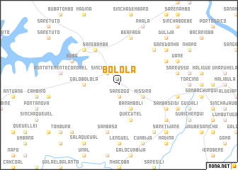 map of Bolola