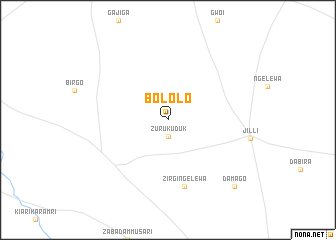 map of Bololo