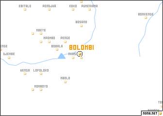 map of Bolombi