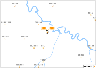 map of Bolombi