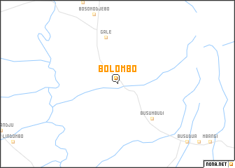 map of Bolombo