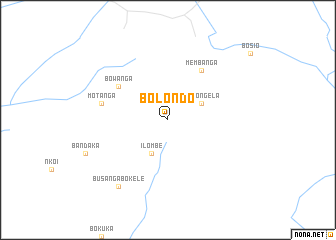 map of Bolondo