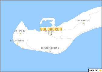 map of Bolondrón