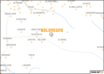 map of Bolo Negro