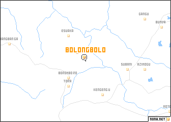 map of Bolongbolo