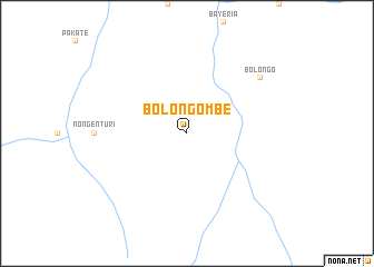 map of Bolongombe