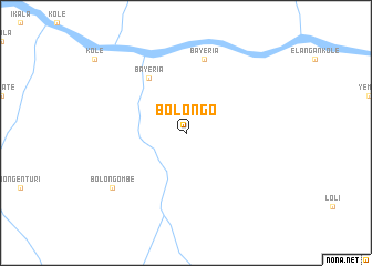 map of Bolongo
