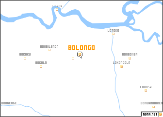 map of Bolongo