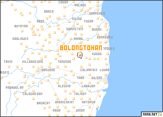 map of Bolongtohan