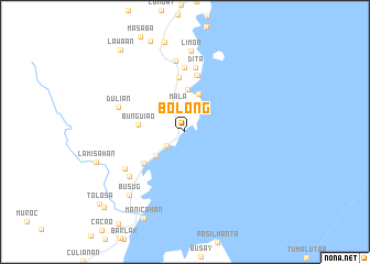 map of Bolong