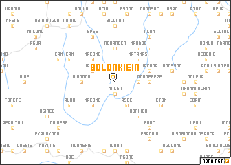 map of Bolonkieiñ