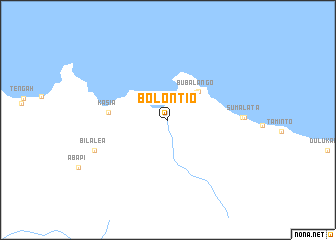 map of Bolontio