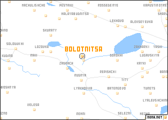 map of Bolotnitsa