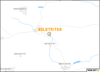 map of Bolotnitsa
