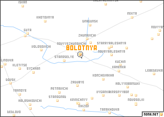 map of Bolotnya