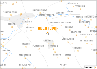 map of Bolotovka