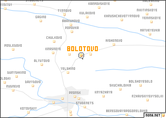 map of Bolotovo