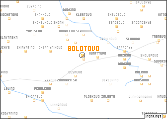 map of Bolotovo