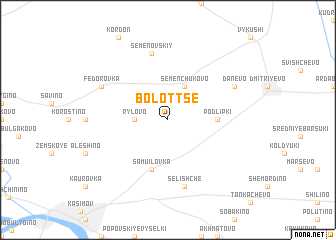 map of Bolottse