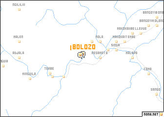 map of Bolozo