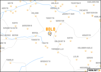 map of Bolo