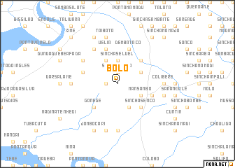 map of Bólô