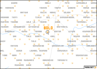 map of Bolo