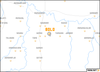 map of Bolo