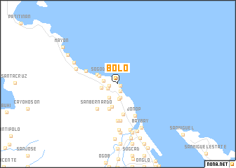 map of Bolo