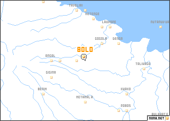 map of Bolo