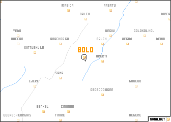 map of Bolo