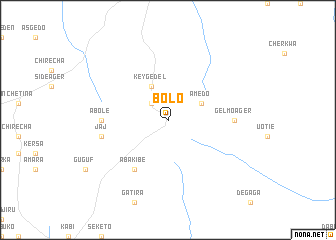 map of Bolo