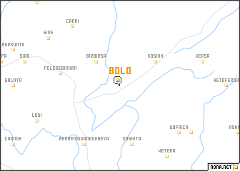 map of Bolo