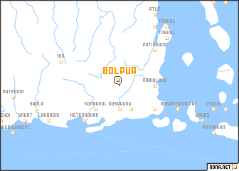 map of Bolpua