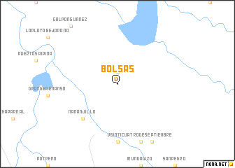 map of Bolsas