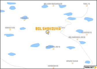 map of Bol\