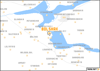 map of Bolshak
