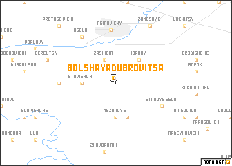 map of Bolʼshaya Dubrovitsa