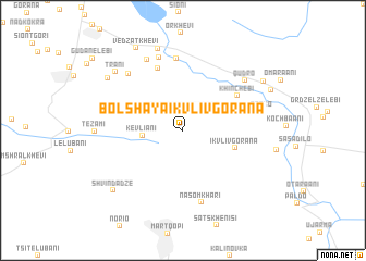 map of Bolʼshaya Ikvliv-Gorana