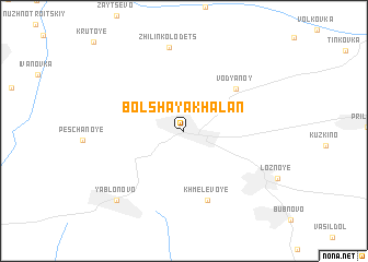 map of Bol\
