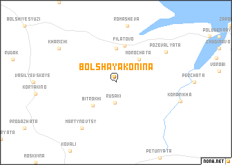 map of Bol\