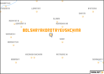 map of Bol\