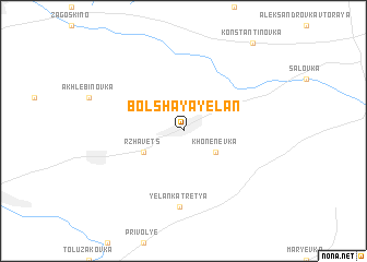 map of Bol\