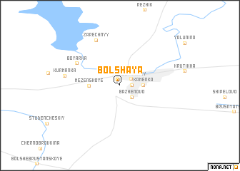 map of (( Bol\