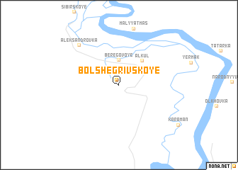 map of Bolʼshegrivskoye