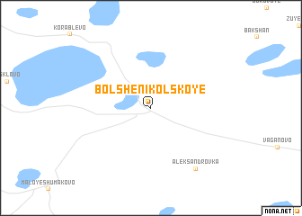 map of Bol\