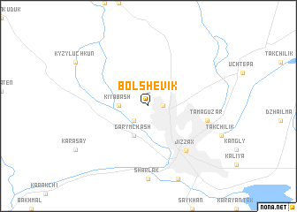 map of Bolʼshevik