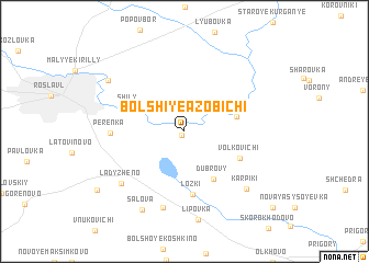 map of Bol\